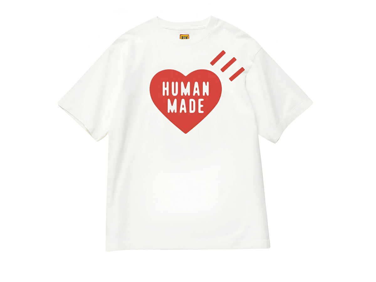 Human Made Daily S/S T-Shirt Tee White Red