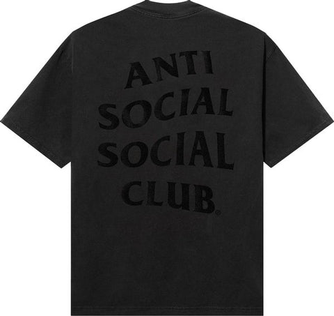 Anti Social Social Club Same But Different Tonal Tee – Black