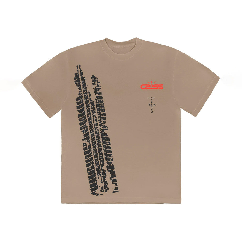 Travis Scott Cactus Jack Motor Sport Tee Tan