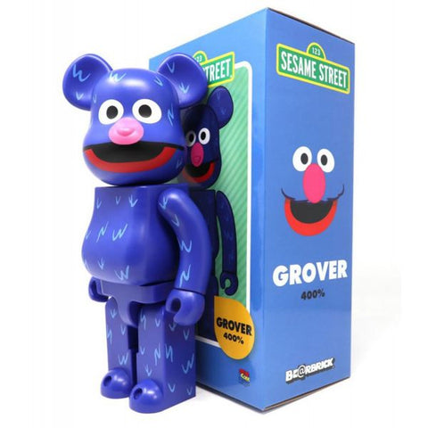 Bearbrick Grover 400% Blue