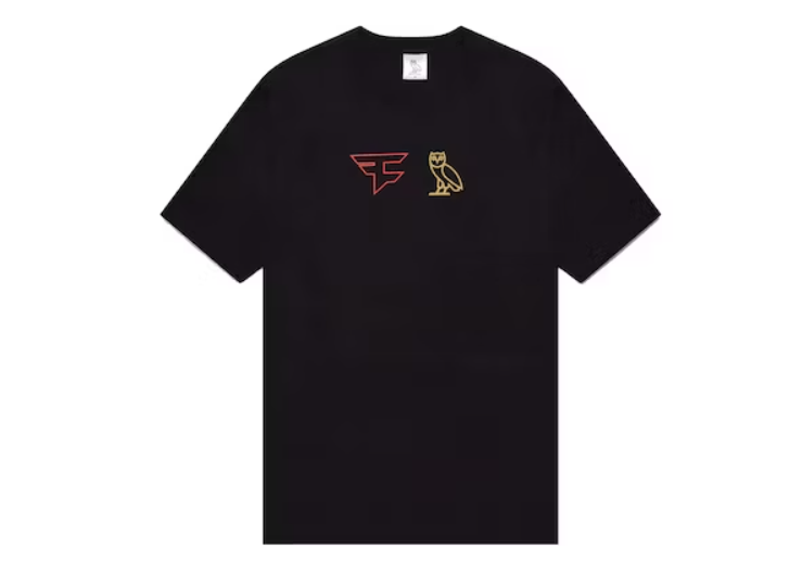 OVO x Faze Clan Gamer T-Shirt Black