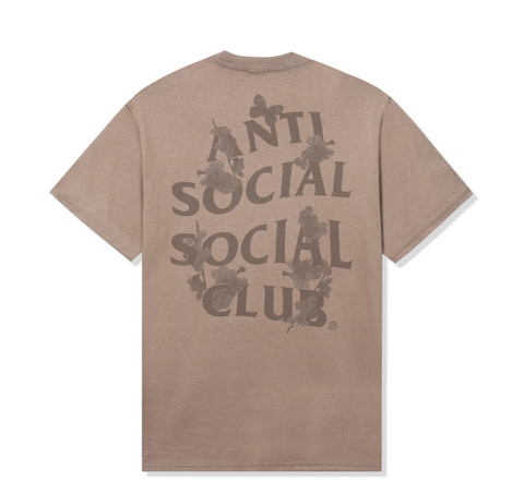 Anti Social Social Club Kkotch Tee Dusty Brown
