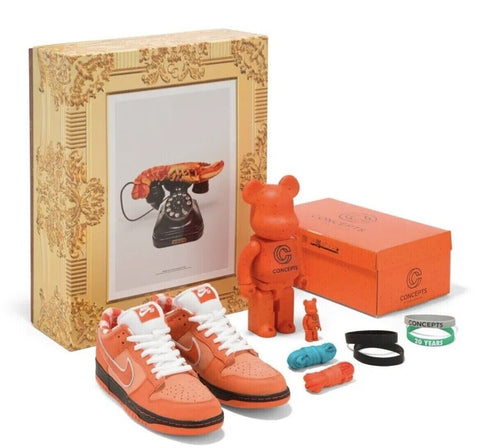 Nike SB Dunk Low Concepts Orange Lobster (Special Box)