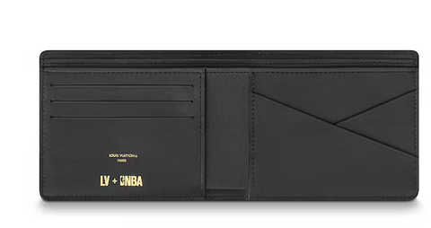 Louis Vuitton x NBA Hero Jacket Leather Multiple Wallet Monogram Black
