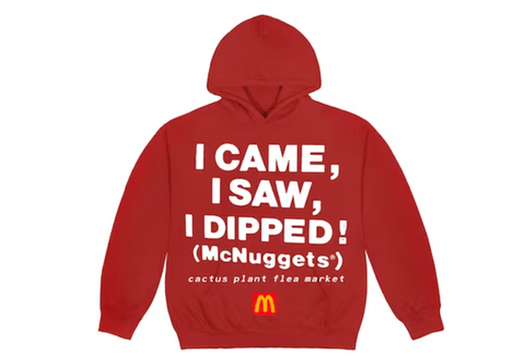 Cactus Plant Flea Market x McDonald's Team Mcnuggets Hoodie Ketchup