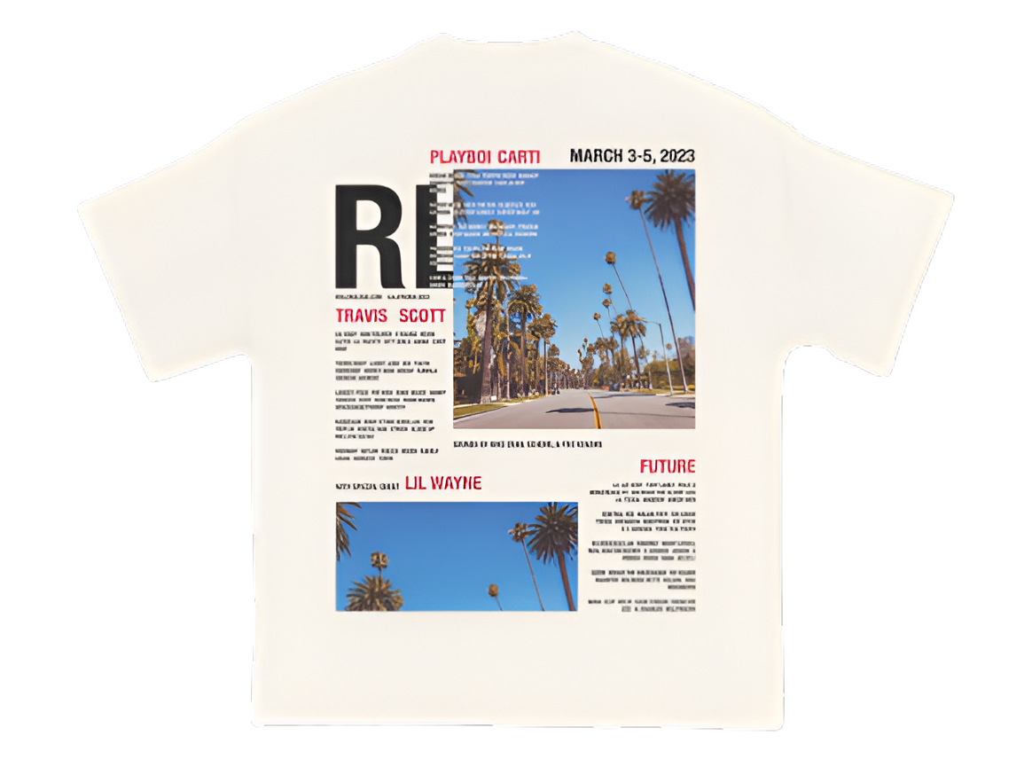 Exclusive Line Up Tee Cali 23 (Limited Release)