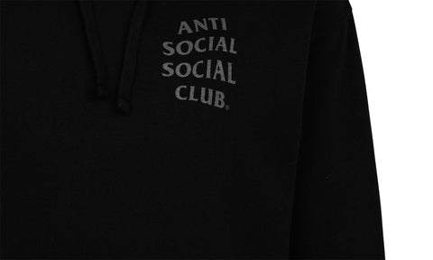 ASSC Same But Different Tonal Black Hoodie (Premium 13.5oz)