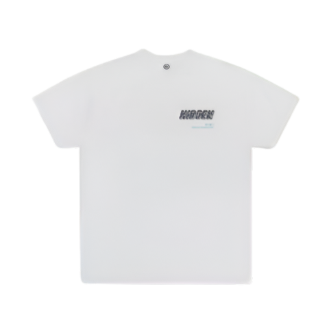 Hidden NY x Daniel Arsham Eroded H Logo T-Shirt White
