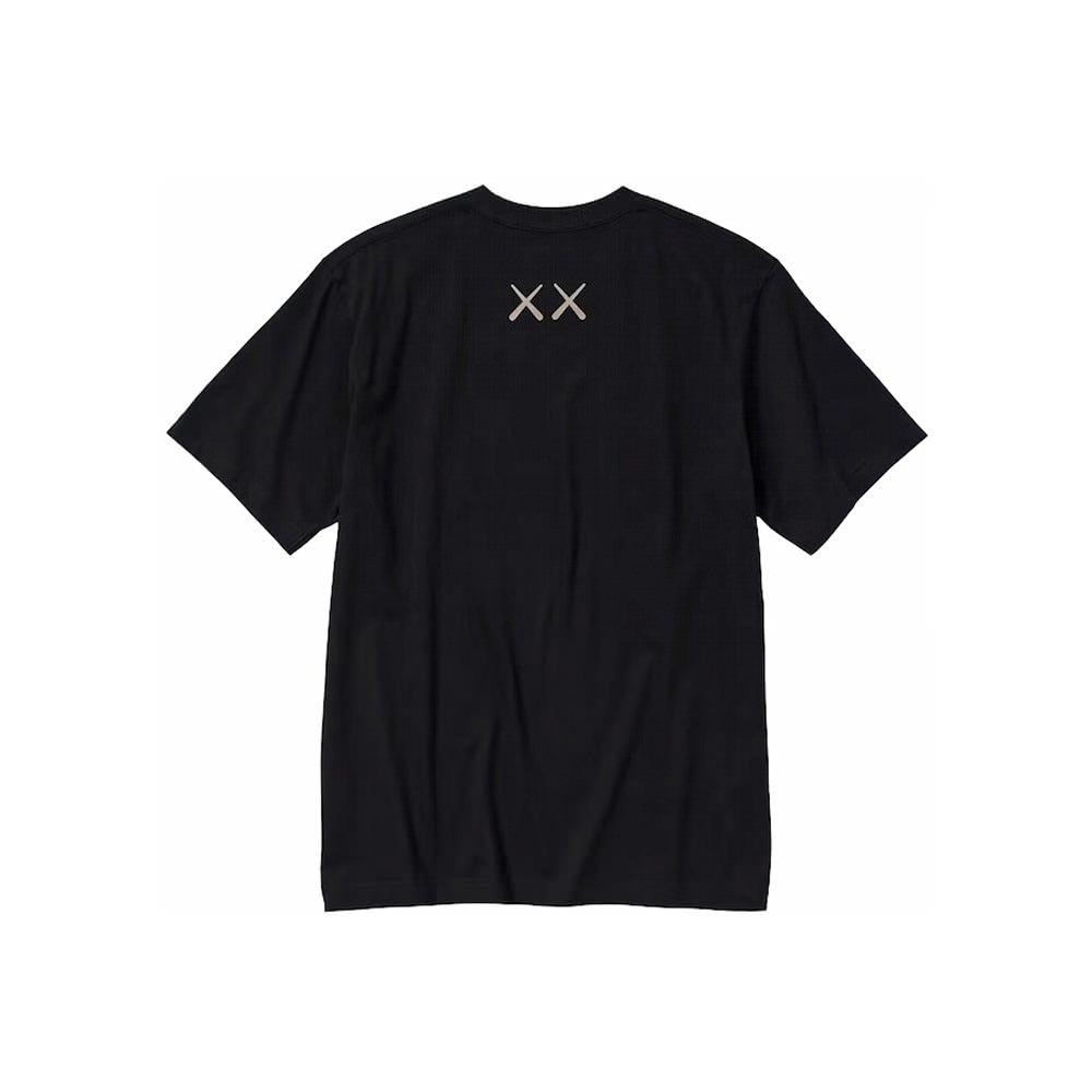 KAWS X Uniqlo UT Short Sleeve Graphic T-Shirt Black Kids