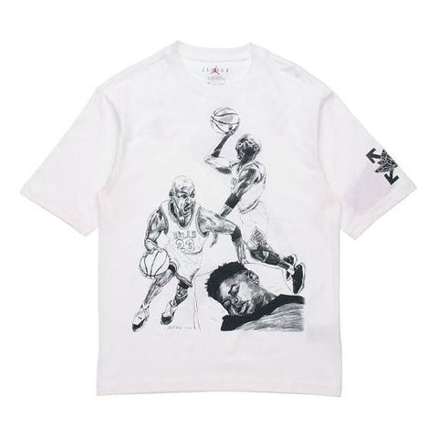 OFF-WHITE x Jordan T-shirt White (SS21)