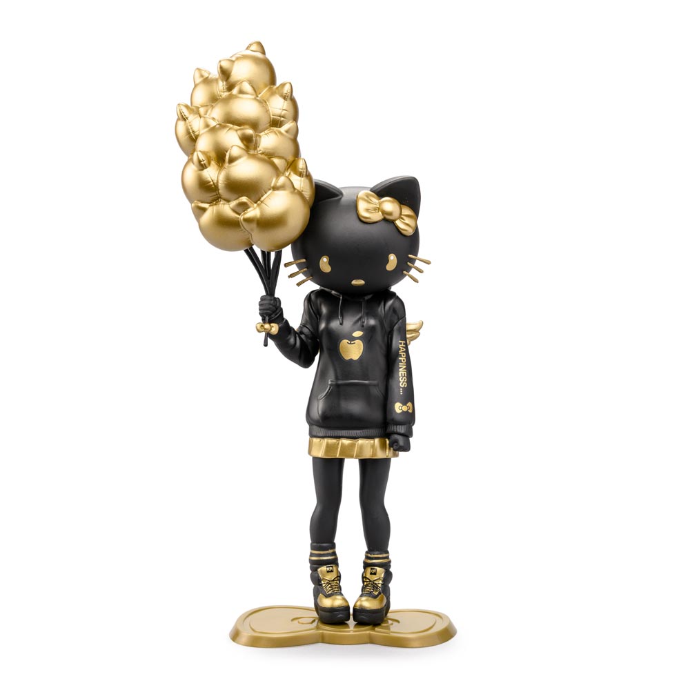 Kidrobot Hello Kitty x Bait Candie Bolton Figure Black and Gold