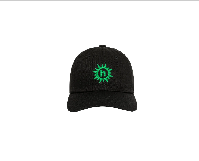 Hidden NY X Feid Dad Hat Black/Green Sunburst Ferxxo