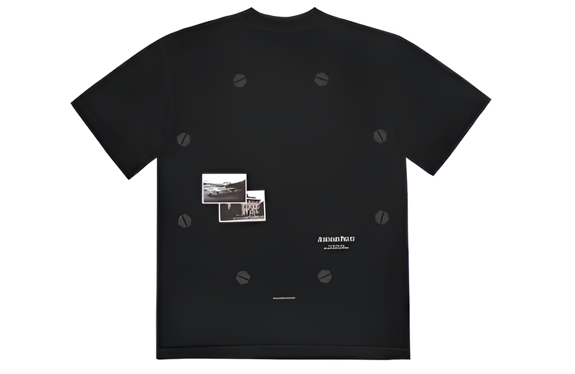 Travis Scott CJ x Audemars Piguet Vintage Tee Black