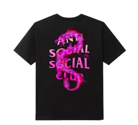 Anti Social Social Club Summer In Minsk T-shirt Black