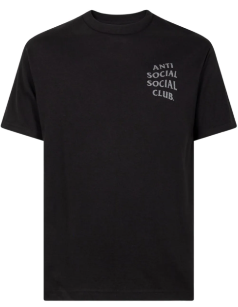 Anti Social Social Club Ghost Of You And Me T-shirt Black