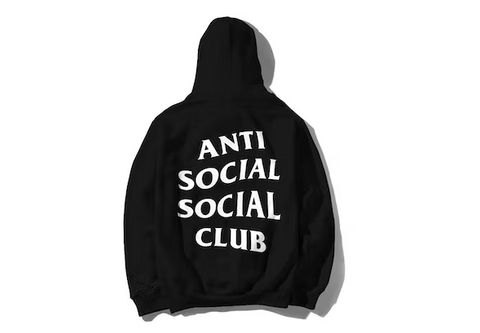 Anti Social Social Club Mind Games Hoodie (SS20) Black