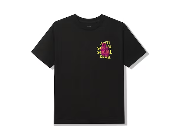 Anti Social Social Club Pulse Check T-shirt Black