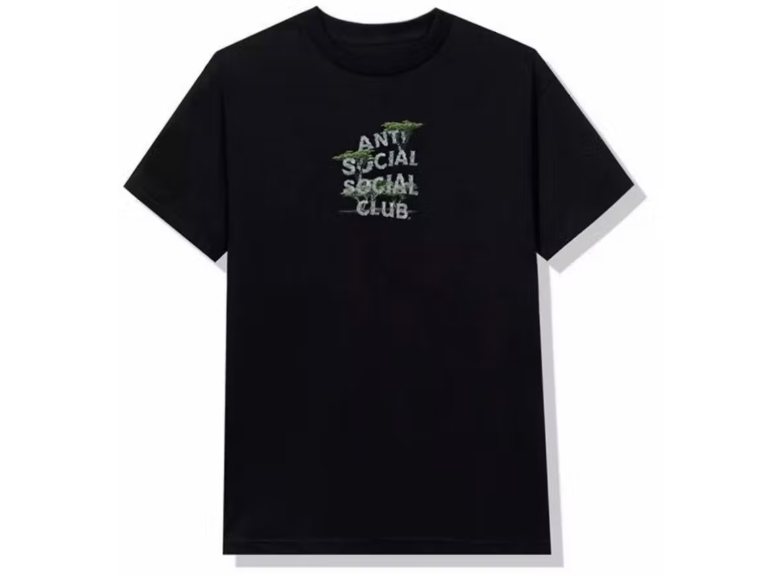 Anti Social Social Club Retired T-shirt Black
