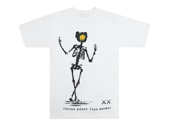 KAWS x Cactus Plant Flea Market T-shirt White