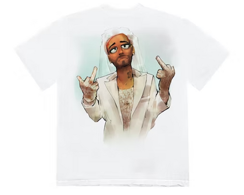 Kid Cudi BE YOURSELF, BE FREE BABY T-shirt White