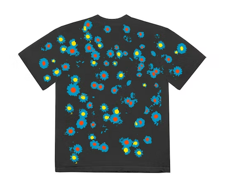 Kid Cudi Flower T-shirt Black