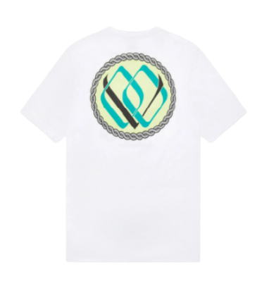 OVO Cuban Link Crest Pocket Tee White