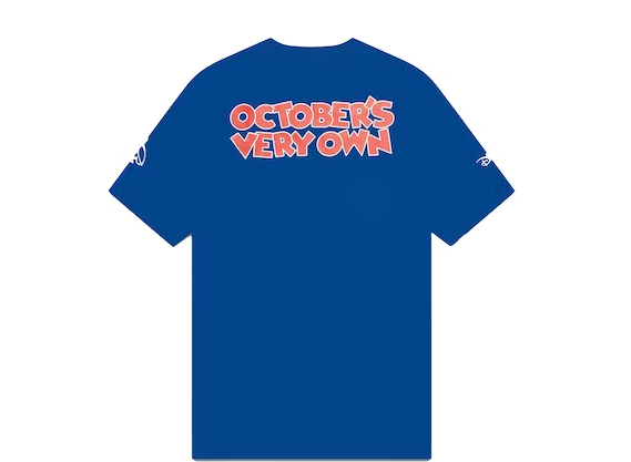 OVO x Disney Mickey "OWLS" T-shirt Royal Blue